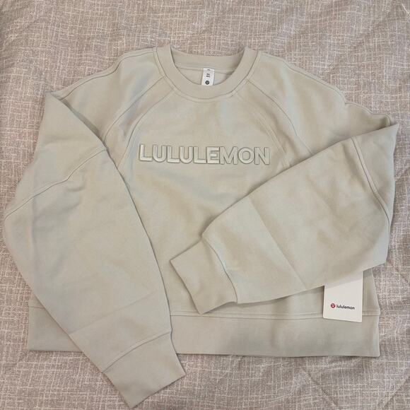 NWT Lululemon Scuba Oversized Pullover *Wordmark - Picture 2 of 9